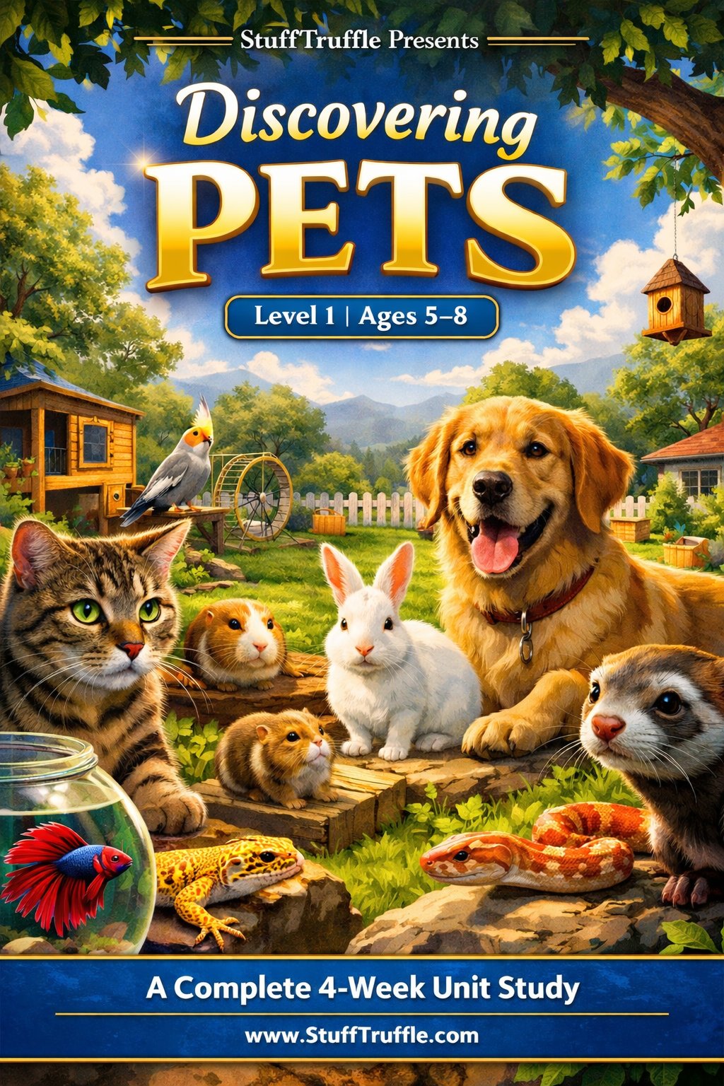 Pets unit study cover